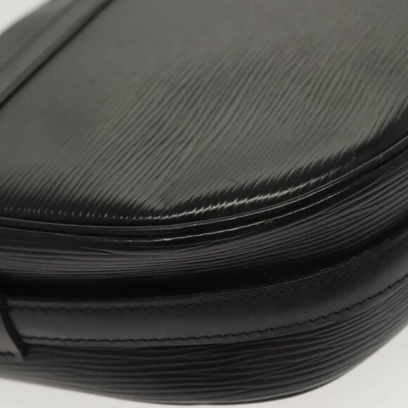 LOUIS VUITTON Epi Jeune Fille MM Shoulder Bag Black M52152 LV Auth ep10520 - Picture 5 of 16